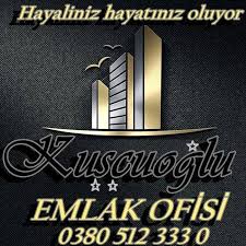 kuşçuoğlu emlak ofisi logo
