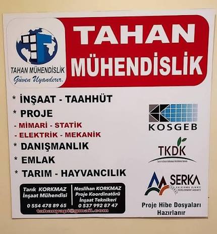 Tahan Mühendislik Danışmanlık Taahhüt Tarım ve Hayvancılık Ltd Şti kapak görseli
